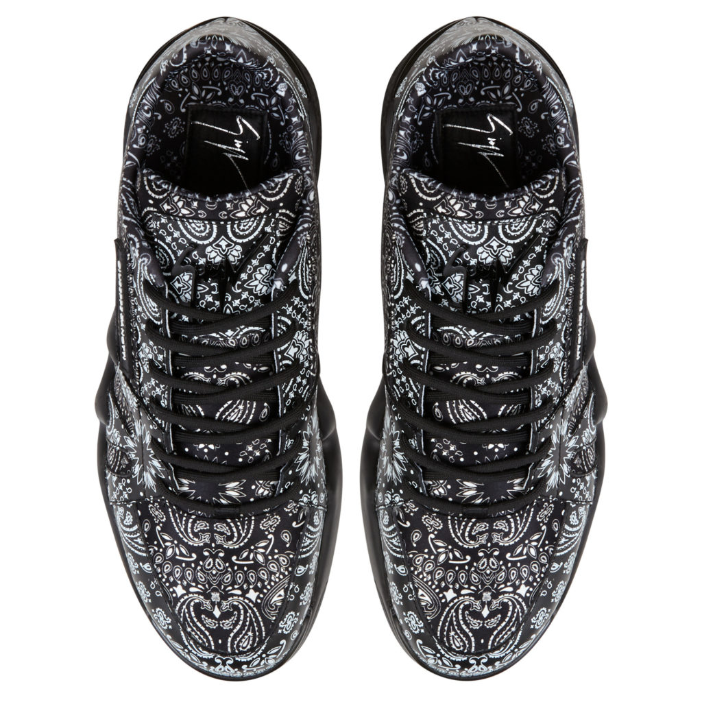 Giuseppe Zanotti TALON Low Top Sneakers Black (82670) (4)