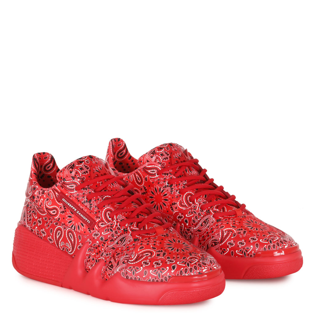 Giuseppe Zanotti TALON Low Top Red (84596)