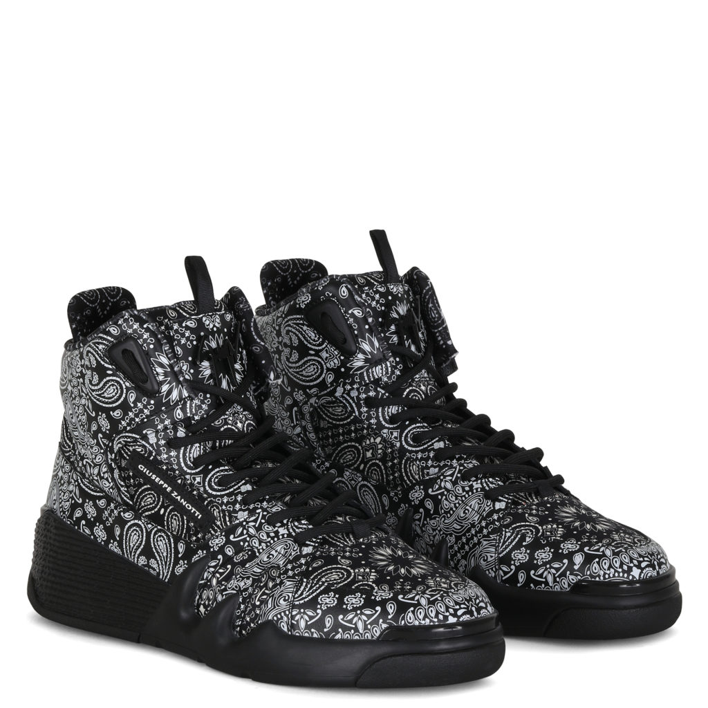 Giuseppe Zanotti TALON Mid Top Black (83483)