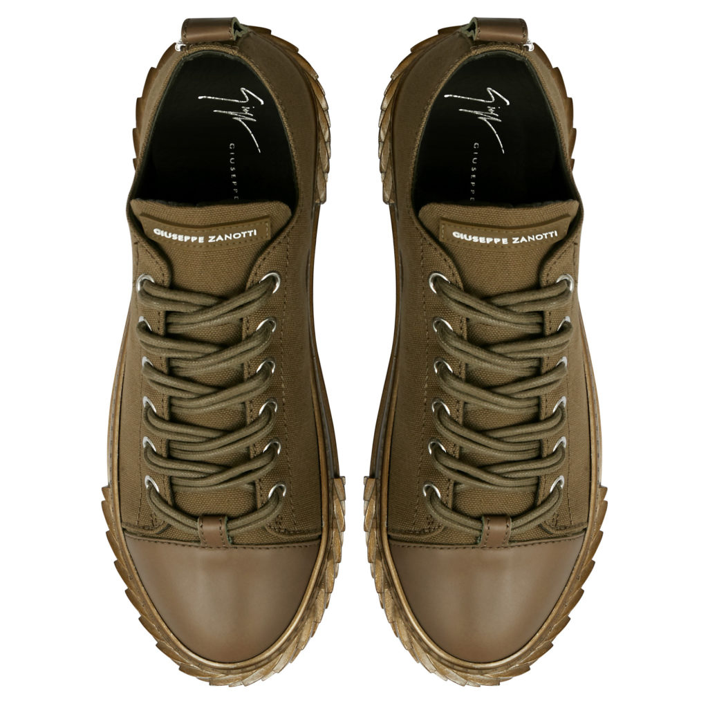 Giuseppe Zanotti BLABBER Low Top Sneakers Green (82063) (4)