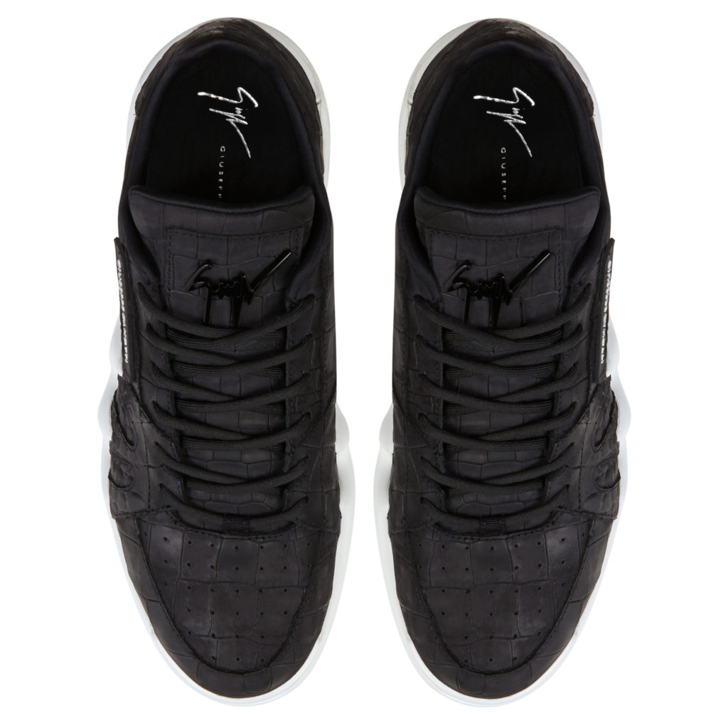 Giuseppe Zanotti TALON Low Top Sneakers Black (82084) (4)