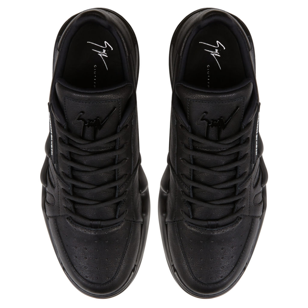 Giuseppe Zanotti TALON Low Top Sneakers Black (82489) (4)