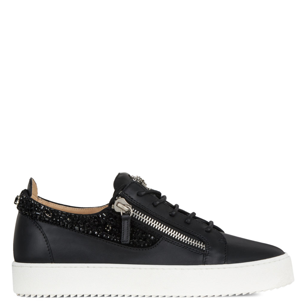 Giuseppe Zanotti FRANKIE Low Top Sneakers Black (82112) (2)