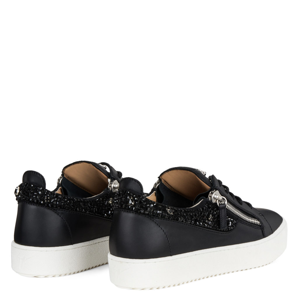 Giuseppe Zanotti FRANKIE Low Top Sneakers Black (82112) (3)