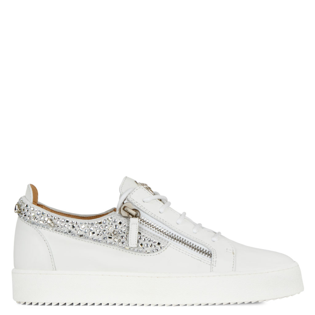 Giuseppe Zanotti FRANKIE Low Top Sneakers White (82922) (2)