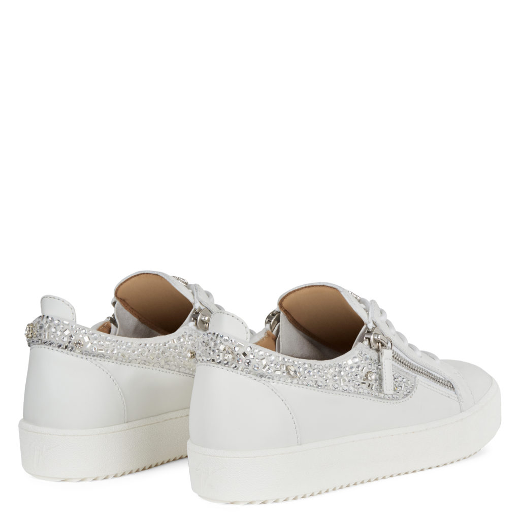 Giuseppe Zanotti FRANKIE Low Top Sneakers White (82922) (3)