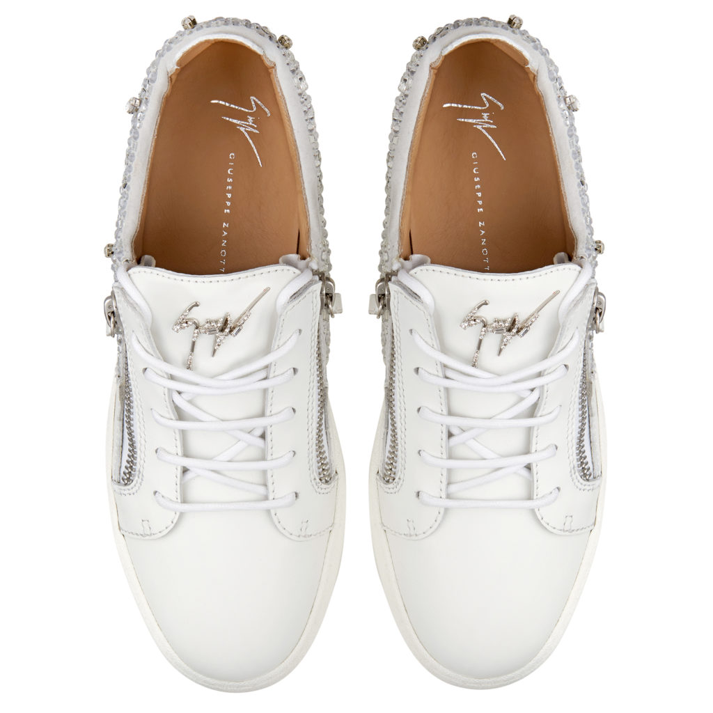 Giuseppe Zanotti FRANKIE Low Top Sneakers White (82922) (4)