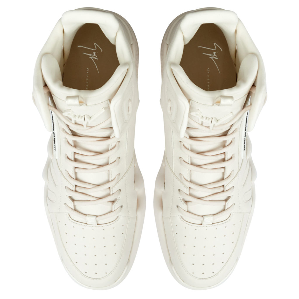 Giuseppe Zanotti TALON Mid Top White (83505) (4)
