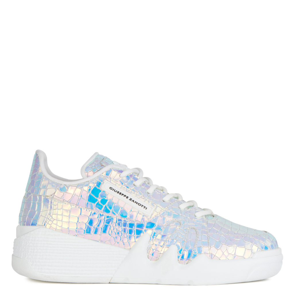 Giuseppe Zanotti TALON Low Top Silver (82980) (2)
