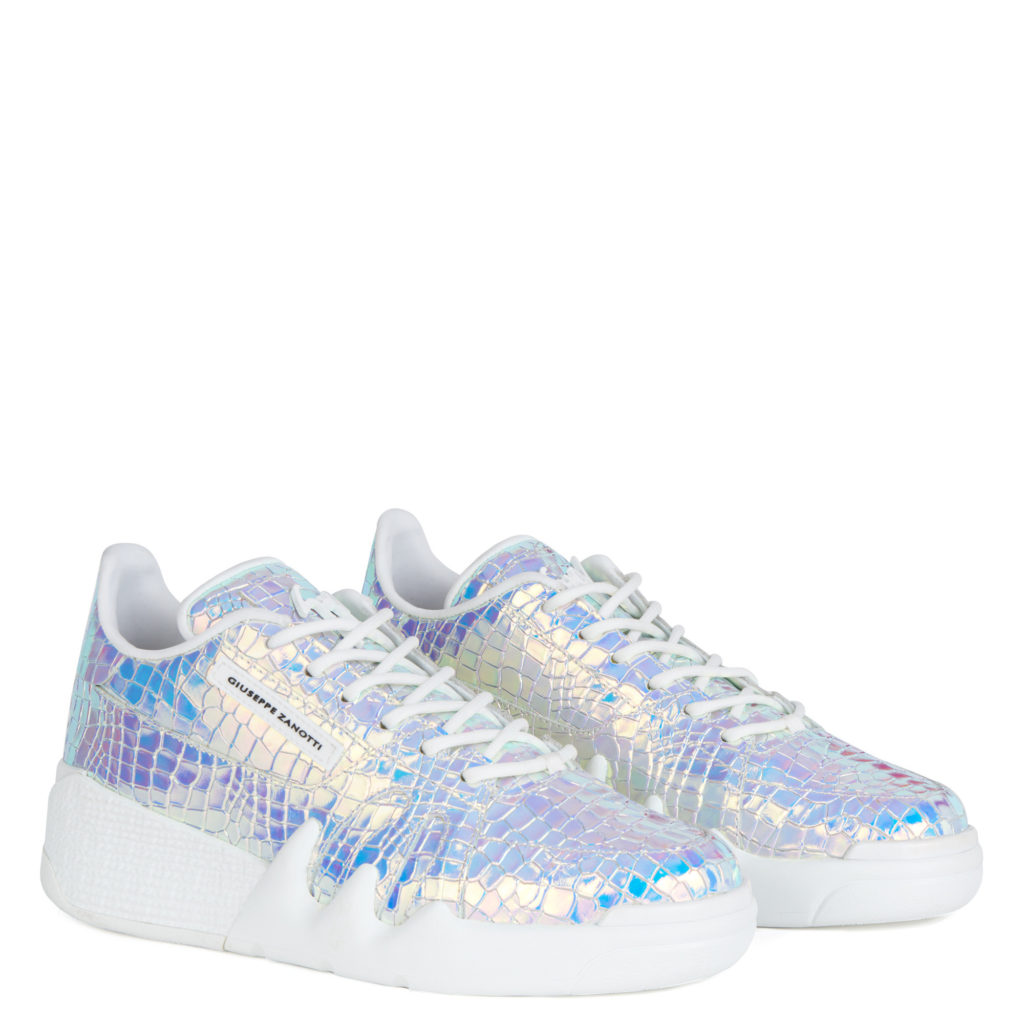 Giuseppe Zanotti TALON Low Top Silver (82975)