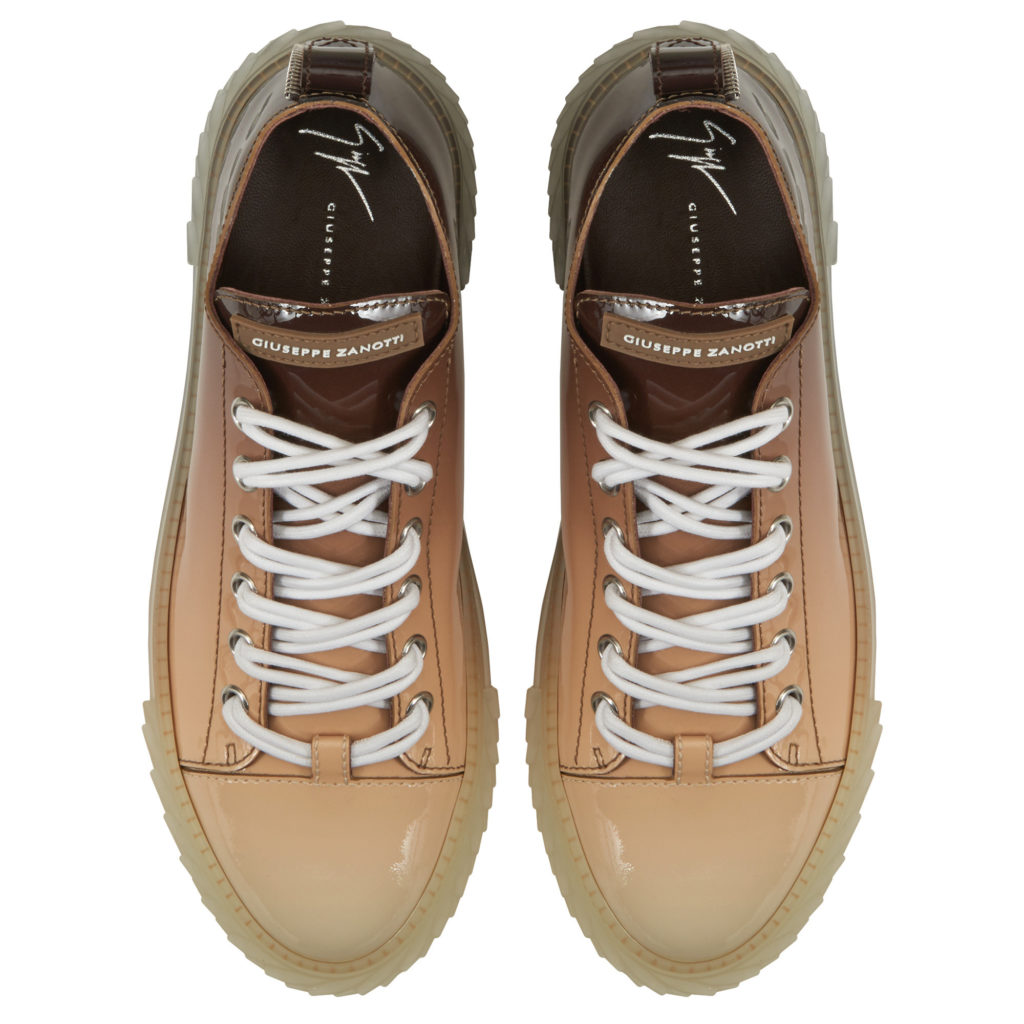 Giuseppe Zanotti BLABBER Low Top Sneakers Beige (83024) (4)