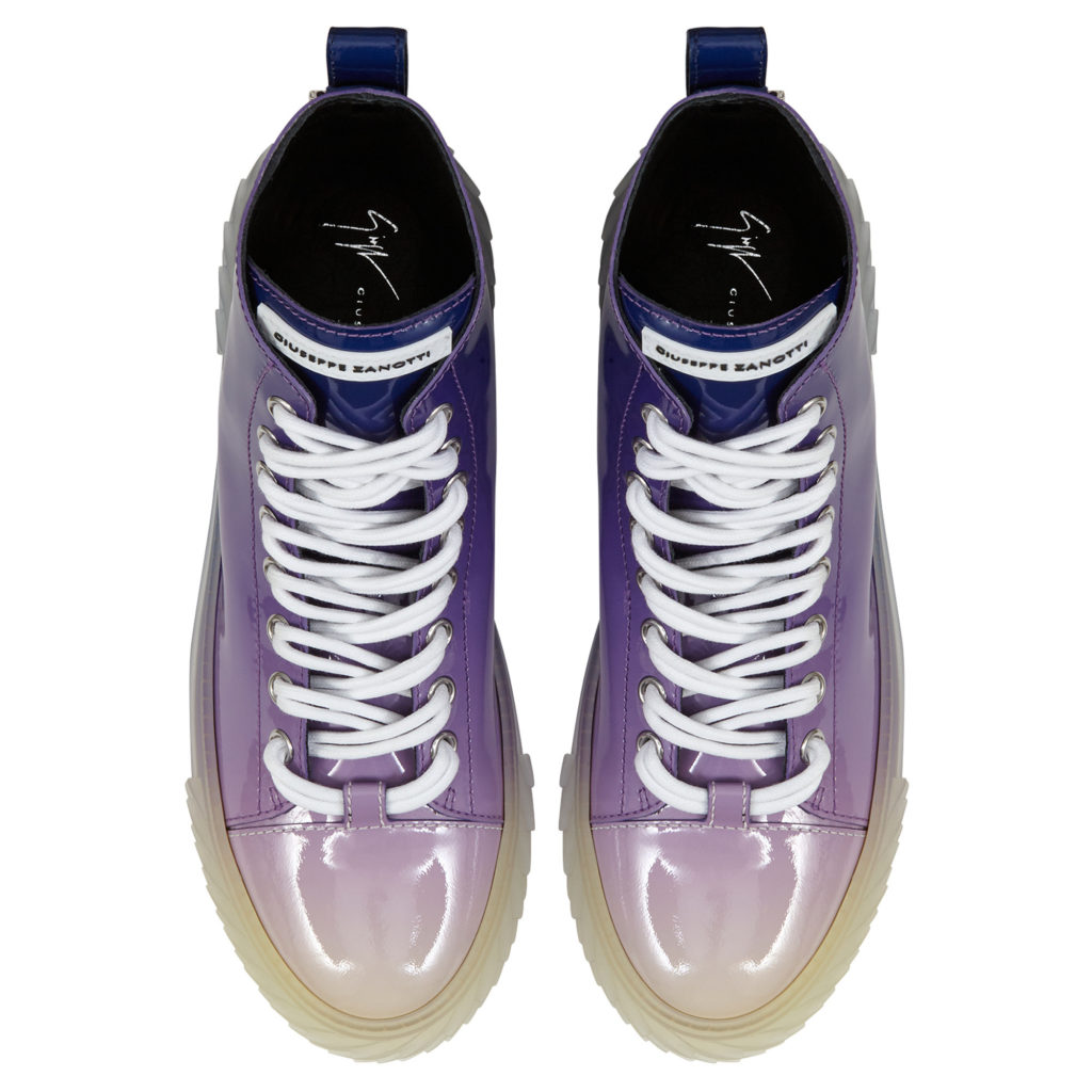 Giuseppe Zanotti BLABBER Mid Top Purple (85332) (4)