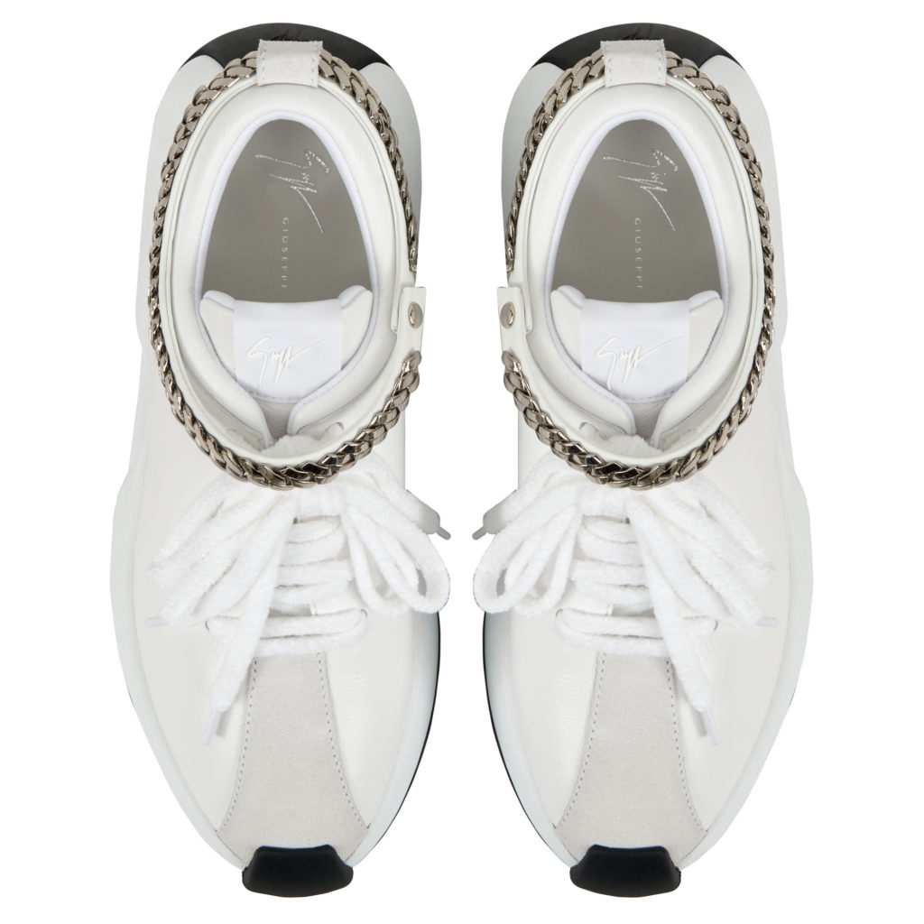 Giuseppe Zanotti GIUSEPPE ZANOTTI FEROX Low Top Sneakers White (83219) (4)