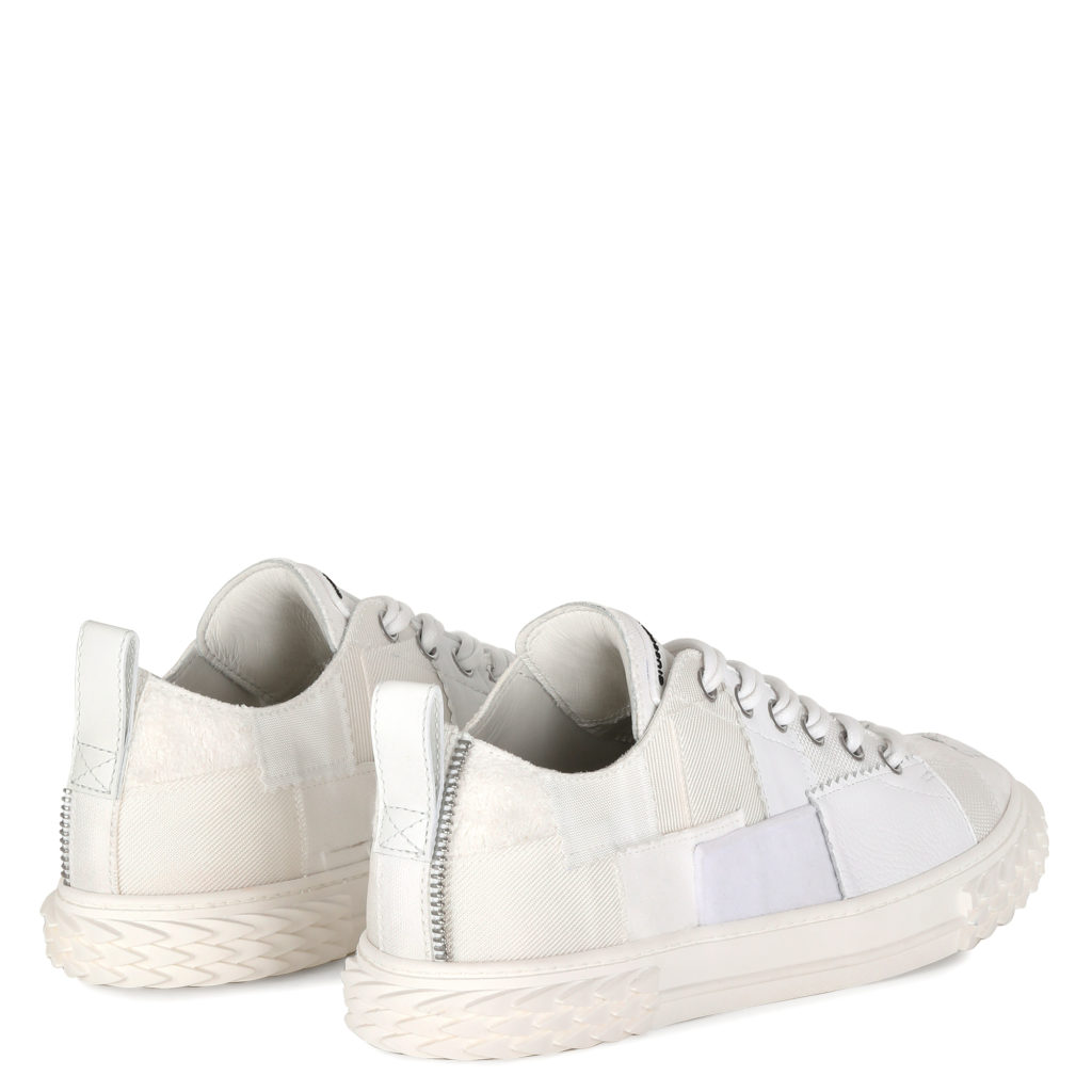 Giuseppe Zanotti BLABBER CRAFT Low Top Sneakers White (83404) (3)
