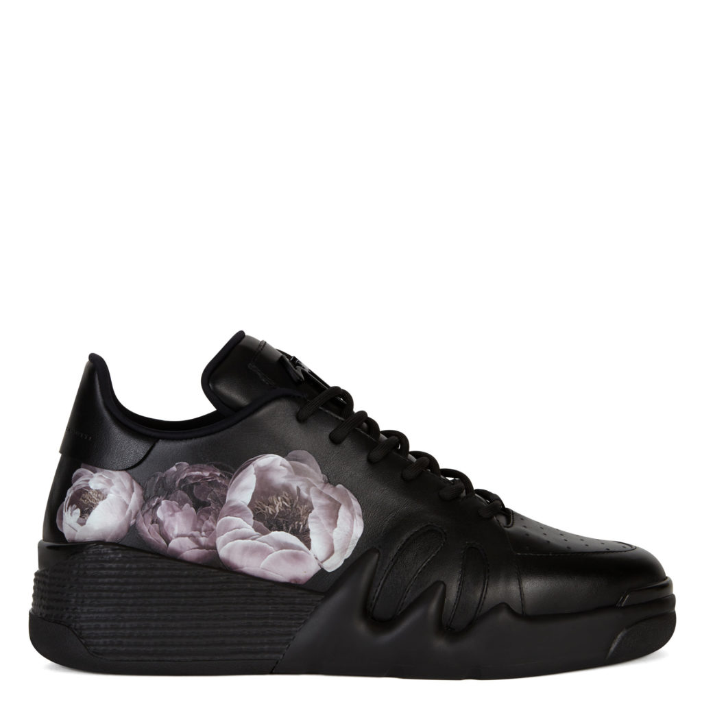 Giuseppe Zanotti FOREVER BLOOM Low Top Sneakers Black (86785) (2)