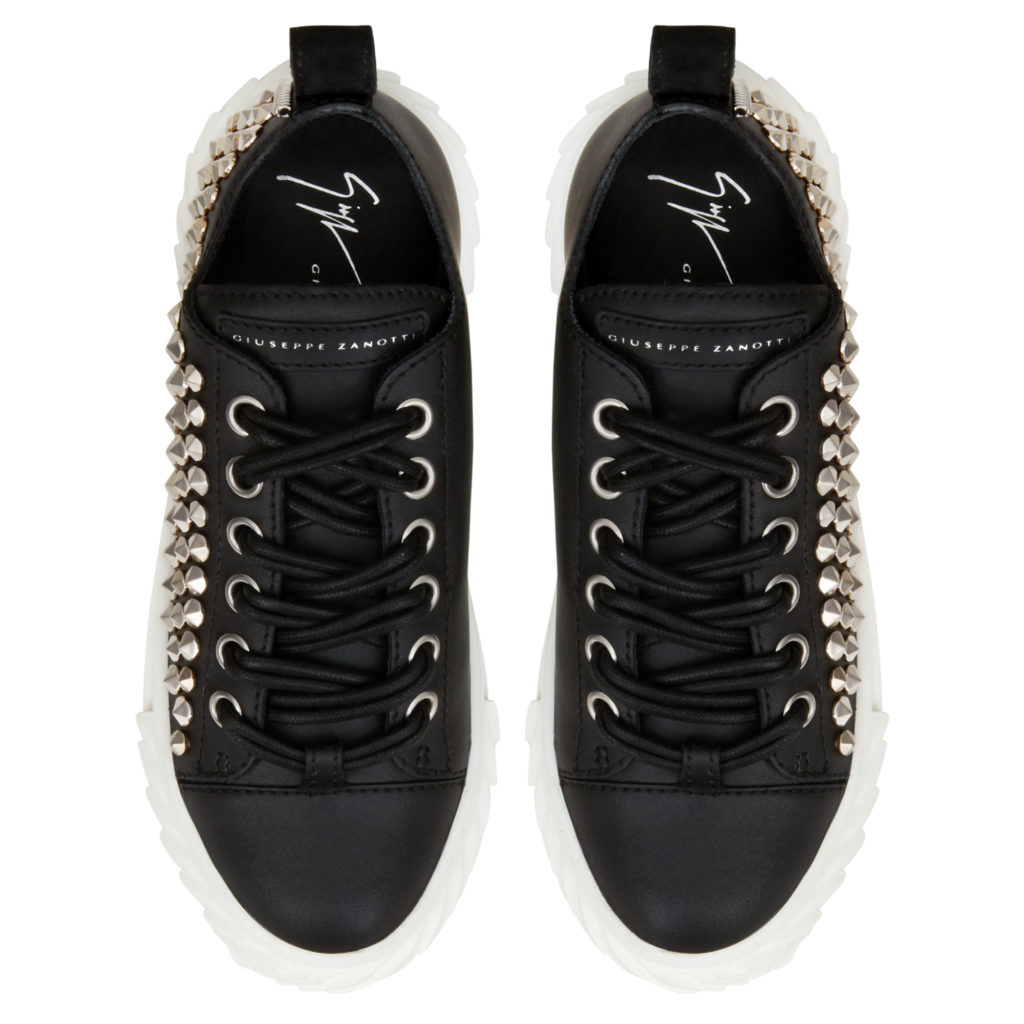 Giuseppe Zanotti BLABBER Low Top Sneakers Black (24032) (4)
