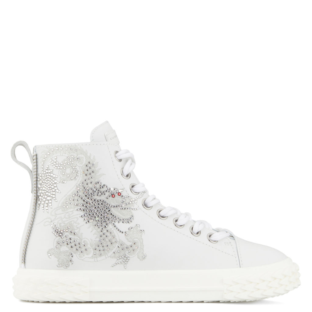 Giuseppe Zanotti BLABBER High Top White (24079) (2)