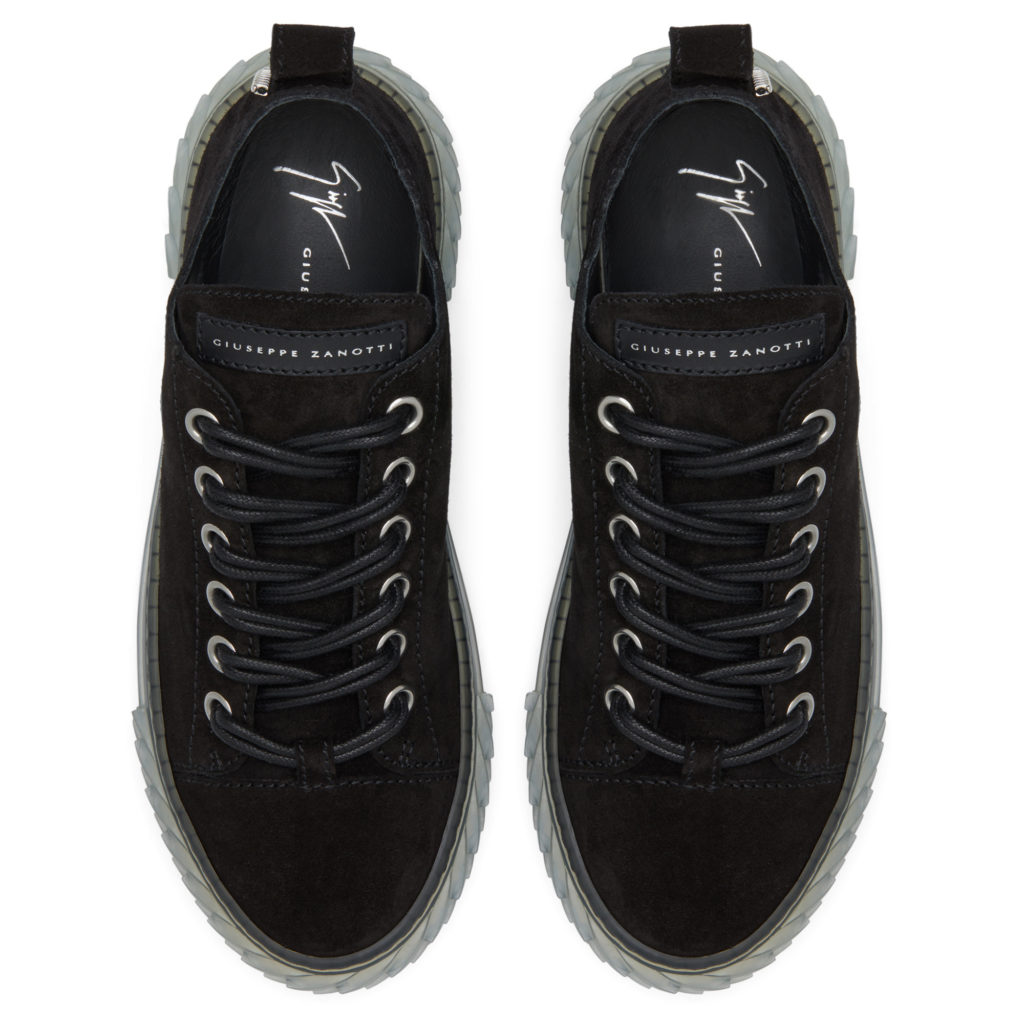 Giuseppe Zanotti BLABBER JELLYFISH Low Top Sneakers Black (24087) (4)