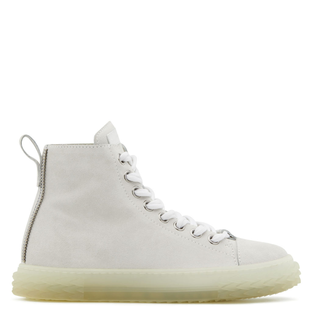 Giuseppe Zanotti BLABBER JELLYFISH High Top Sneakers White (24137) (2)