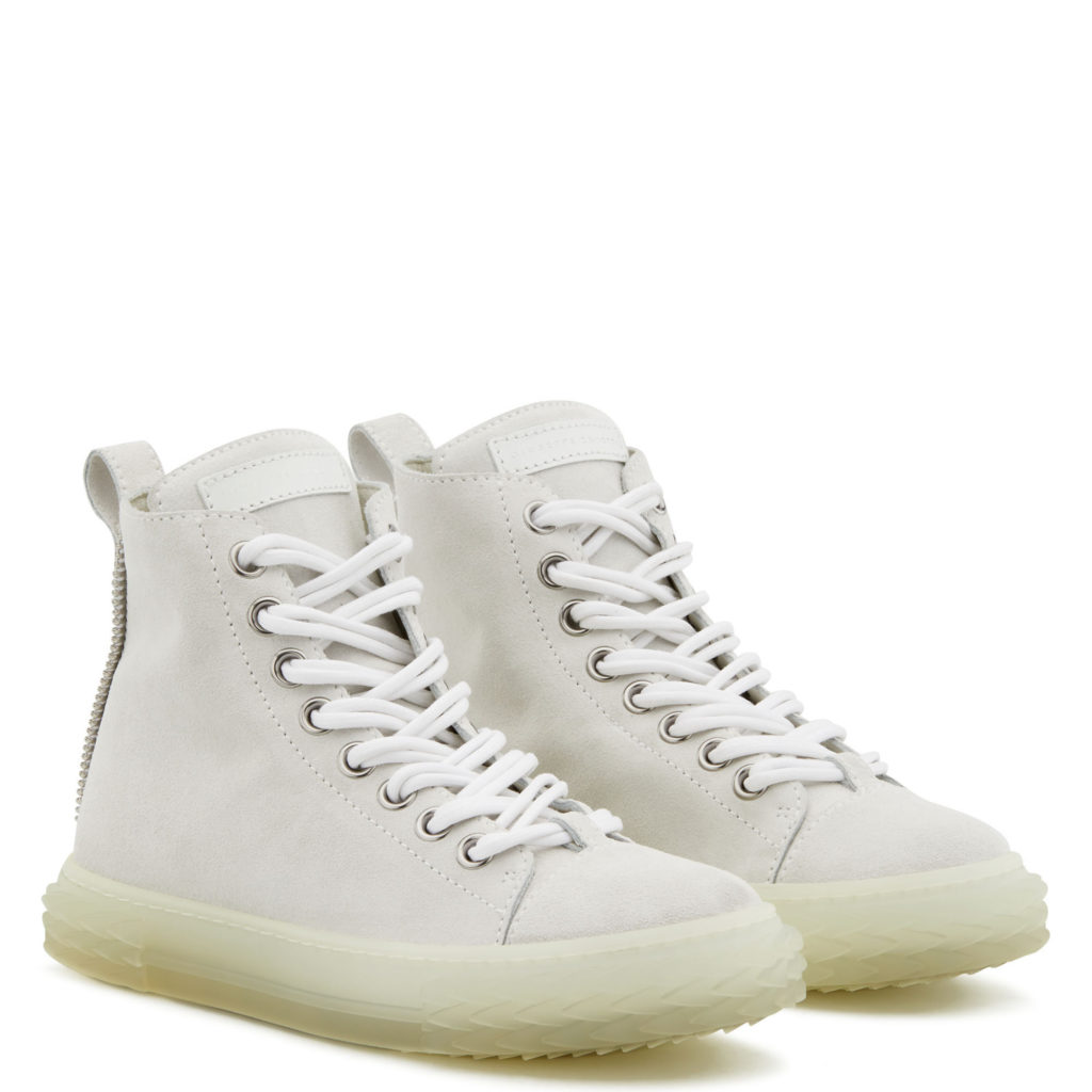 Giuseppe Zanotti BLABBER JELLYFISH High Top White (24129)