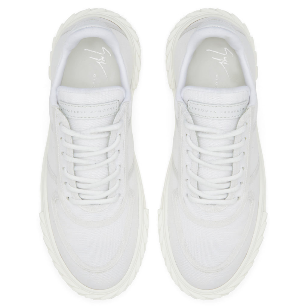 Giuseppe Zanotti BLABBER Low Top Sneakers White (24145) (4)