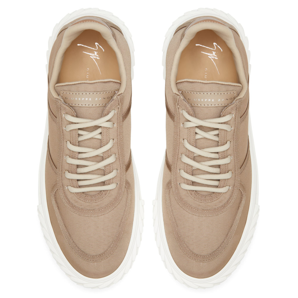 Giuseppe Zanotti BLABBER Low Top Sneakers Beige (24157) (4)