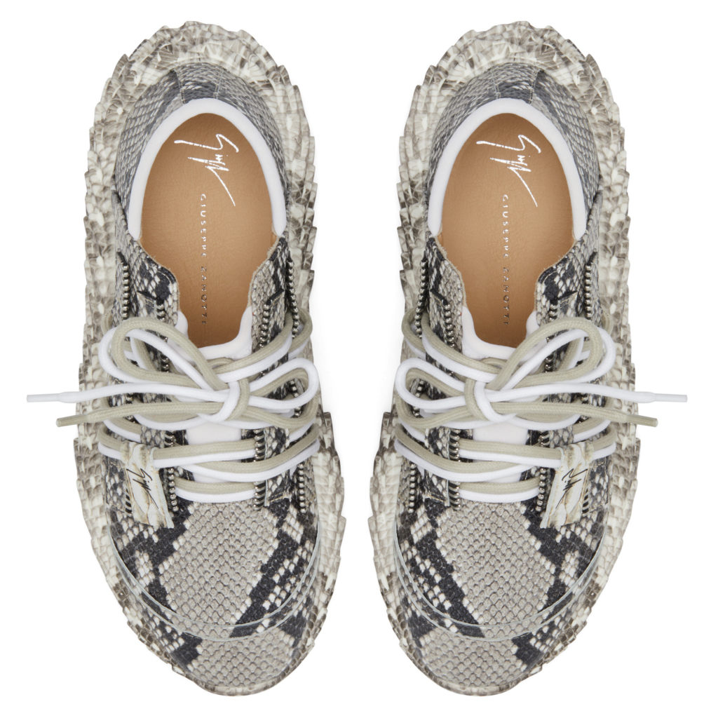 Giuseppe Zanotti URCHIN Low Top Sneakers Grey (24316) (4)