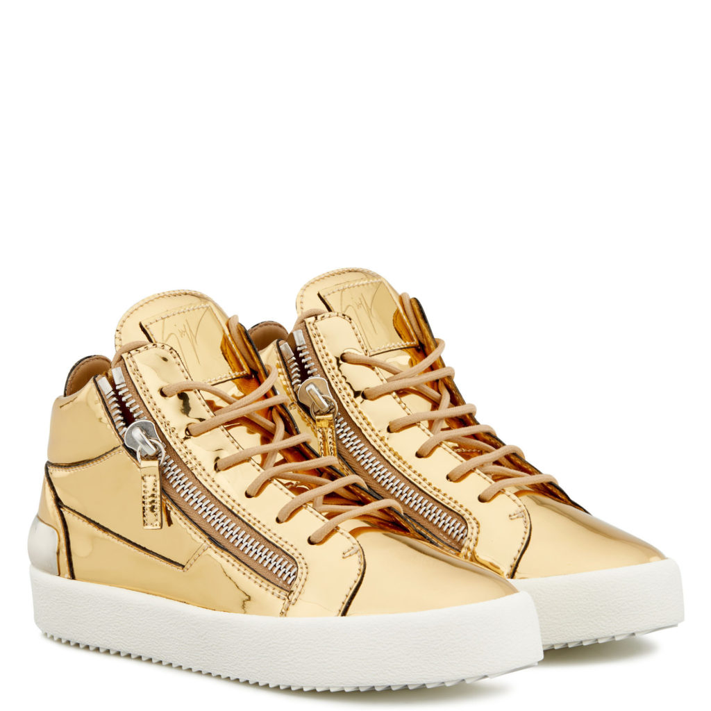 Giuseppe Zanotti KRISS Mid Top Gold (24446)