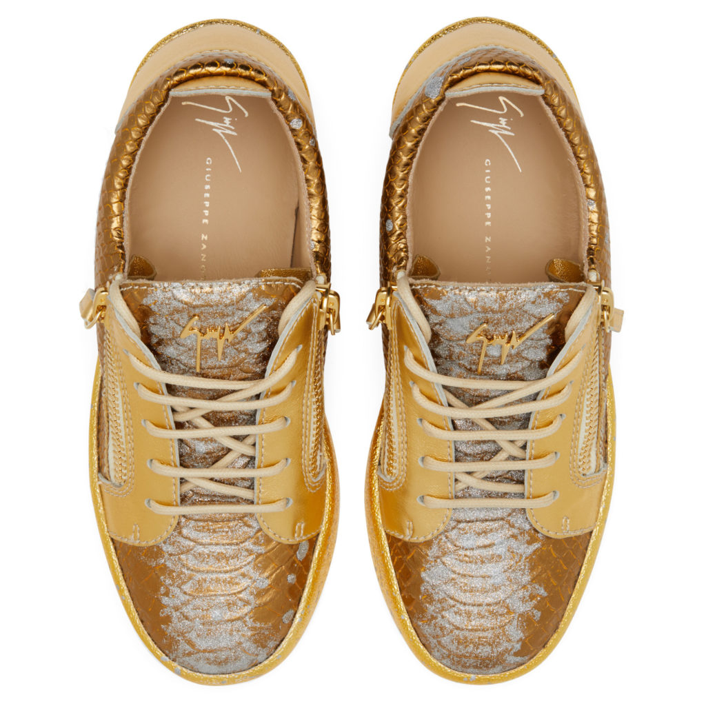 Giuseppe Zanotti GAIL Low Top Gold (24479) (4)