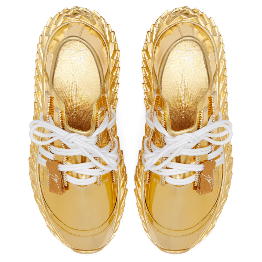 Giuseppe Zanotti URCHIN Low Top Gold (24508) (4)