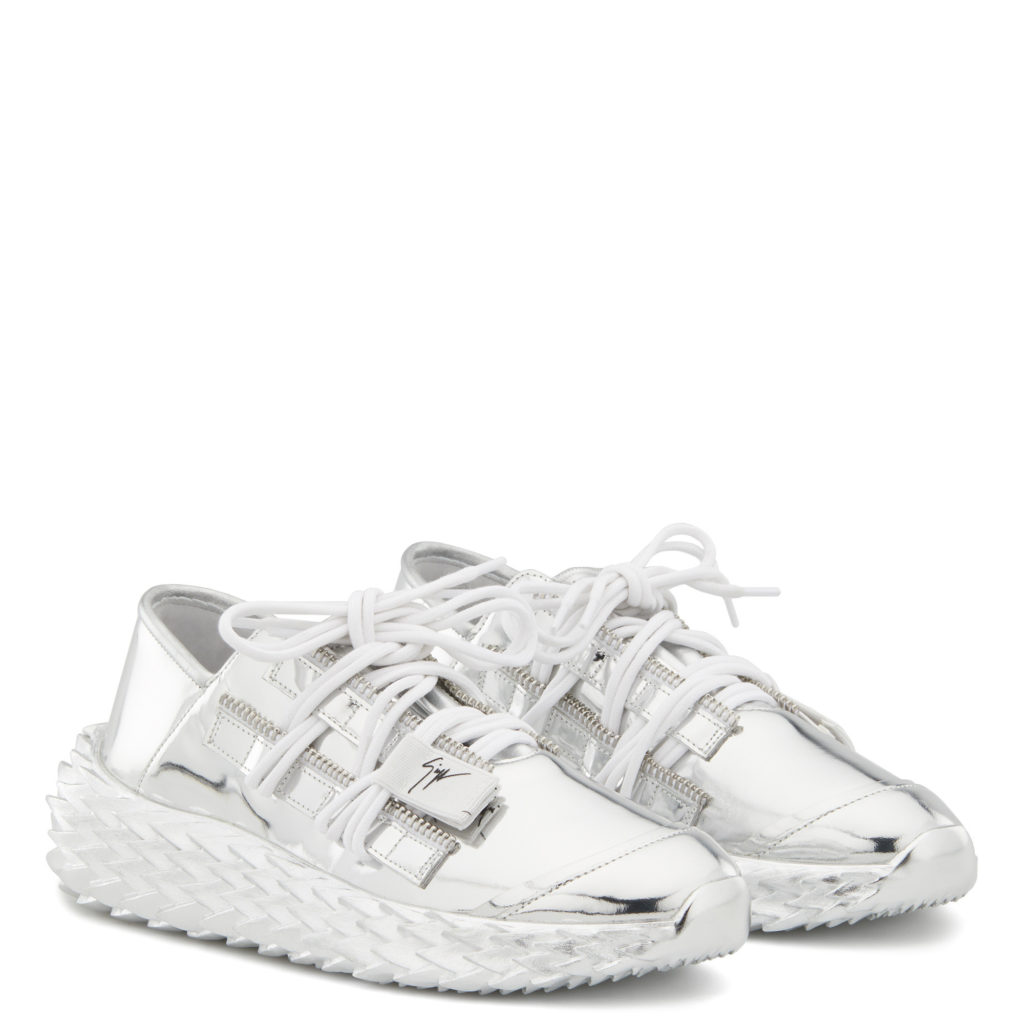 Giuseppe Zanotti URCHIN Low Top Silver (24529)