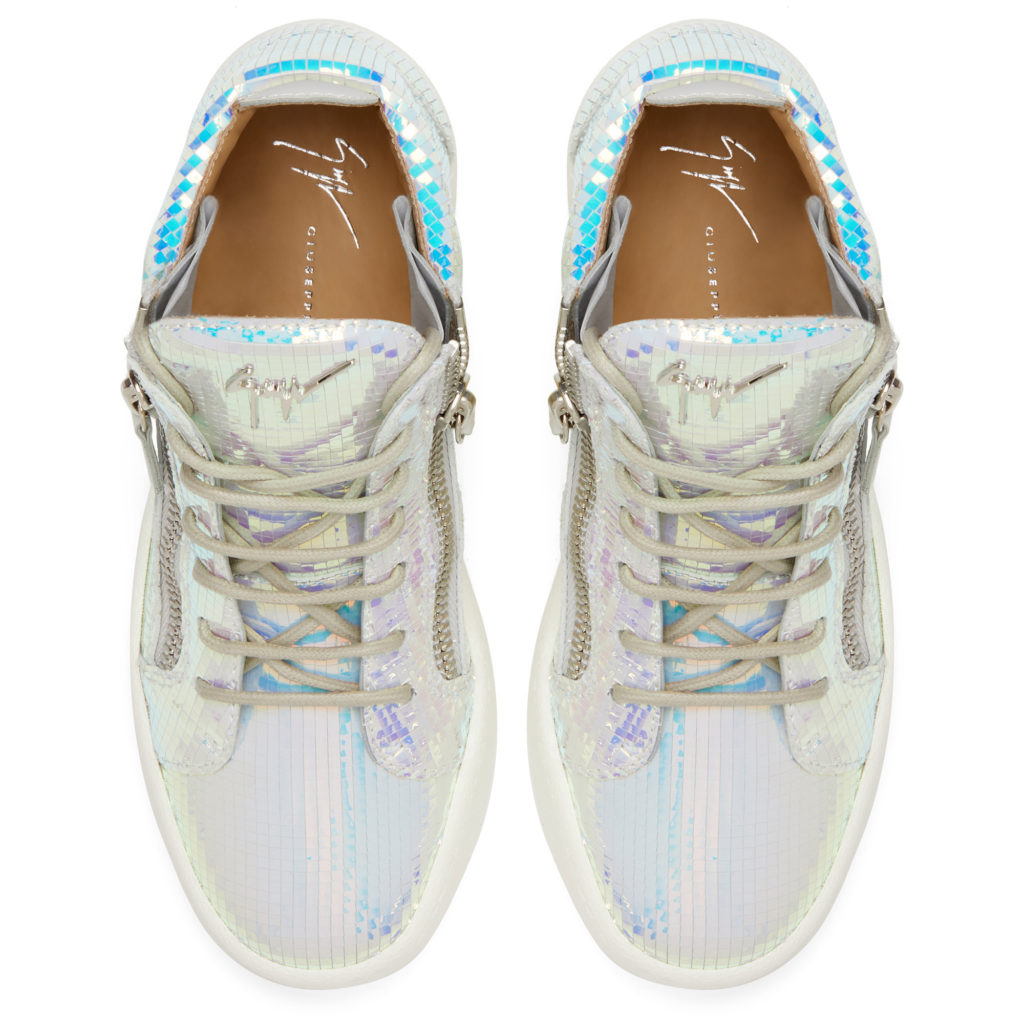 Giuseppe Zanotti KRISS Mid Top Sneakers Multicolor (24673) (4)