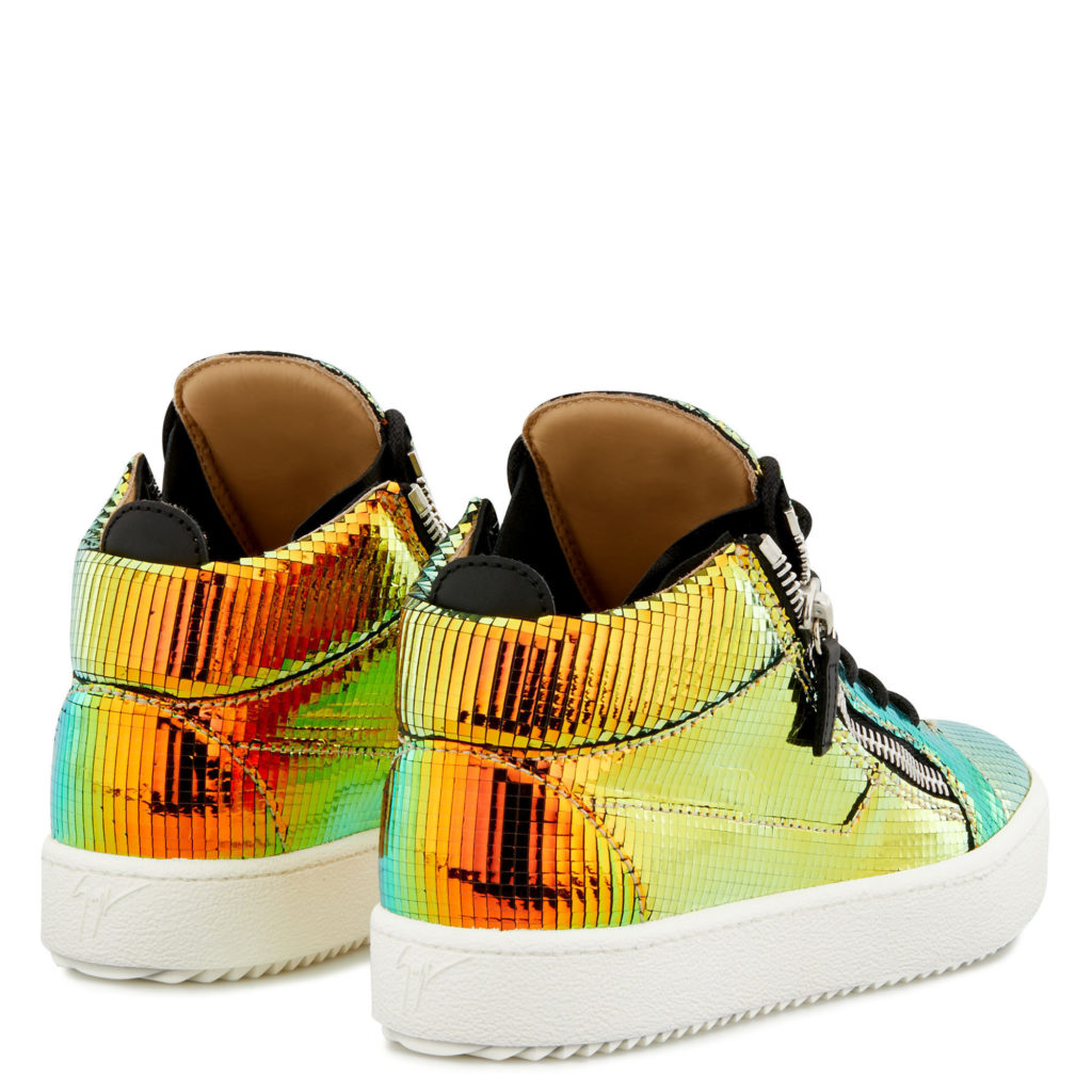 Giuseppe Zanotti KRISS Mid Top Sneakers Multicolor (24698) (3)