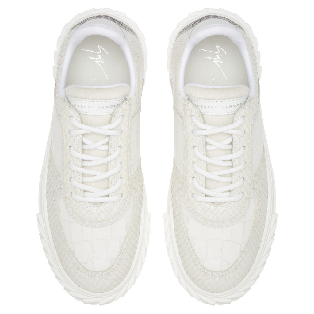Giuseppe Zanotti BLABBER Low Top Sneakers White (15015) (4)