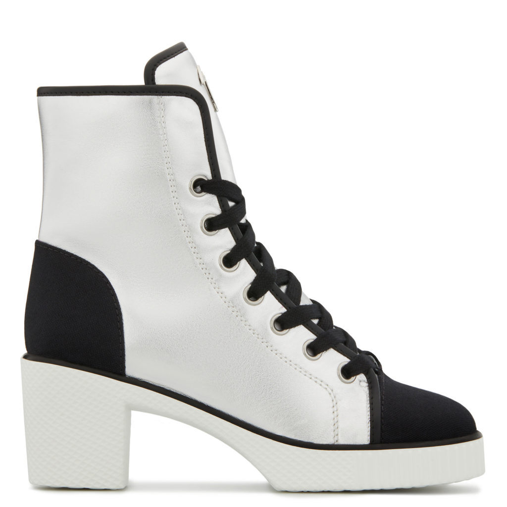Giuseppe Zanotti NIDIR High Top Silver (15141) (2)