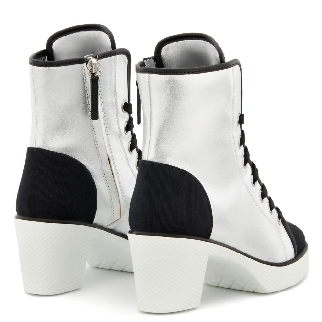 Giuseppe Zanotti NIDIR High Top Silver (15137) (3)