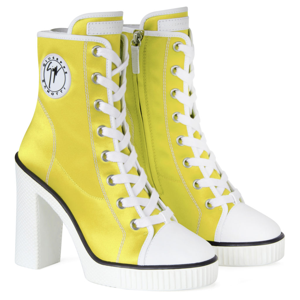 Giuseppe Zanotti NIDIR High Top Yellow (83532)