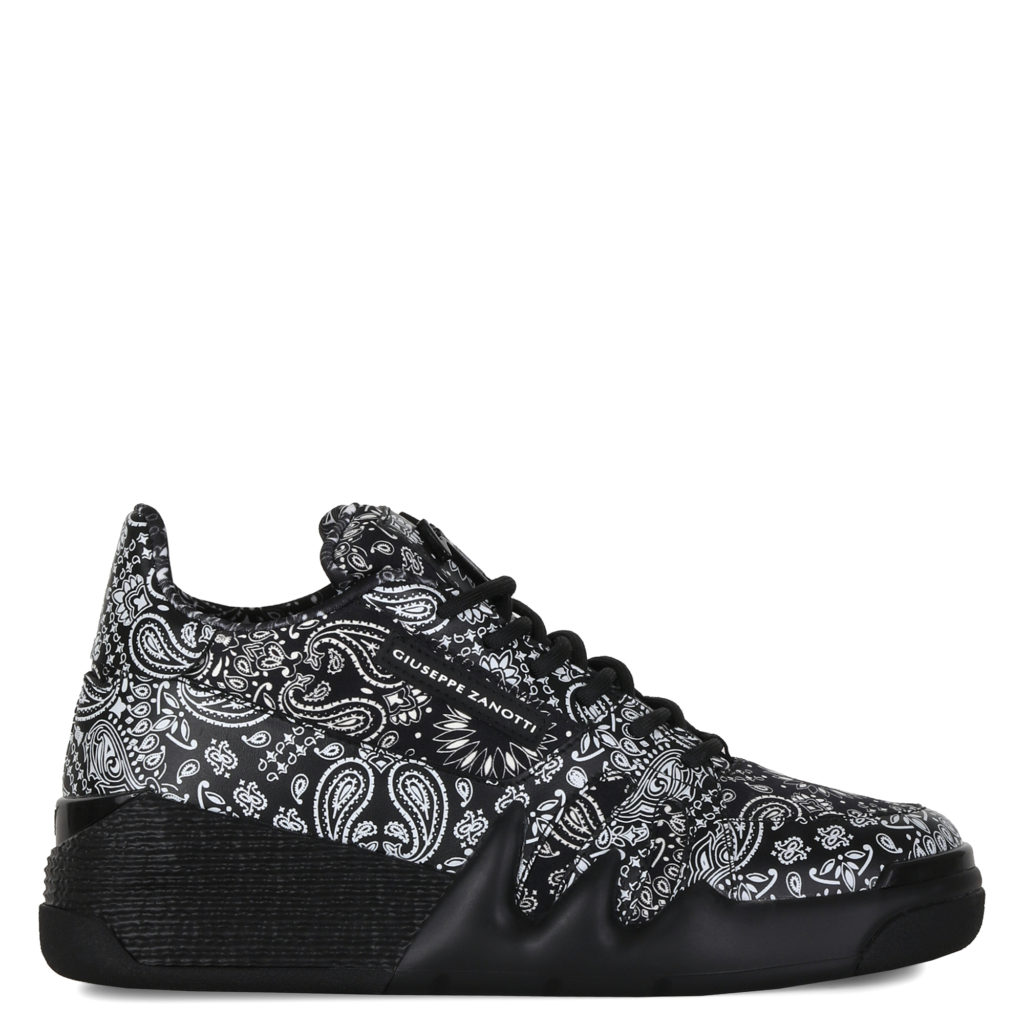 Giuseppe Zanotti TALON Low Top Sneakers Black (82815) (2)