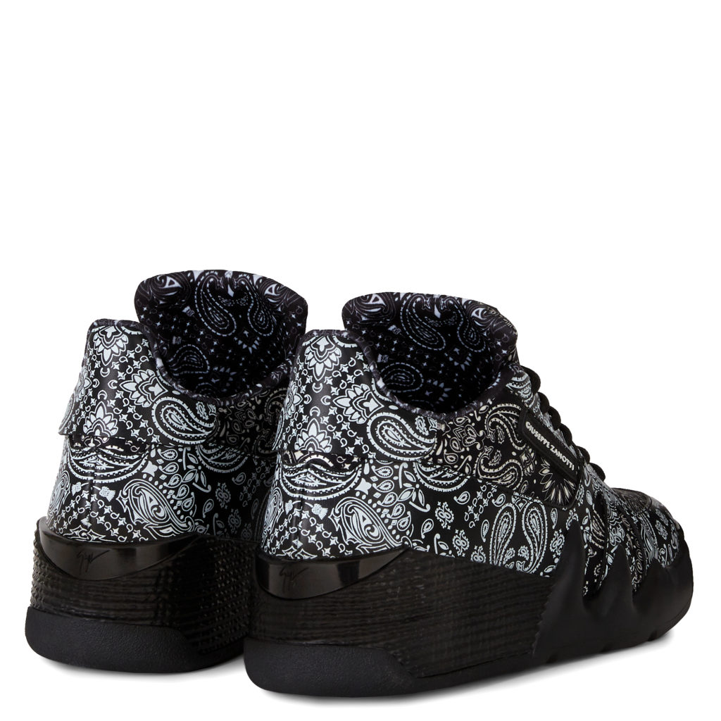 Giuseppe Zanotti TALON Low Top Sneakers Black (82815) (3)