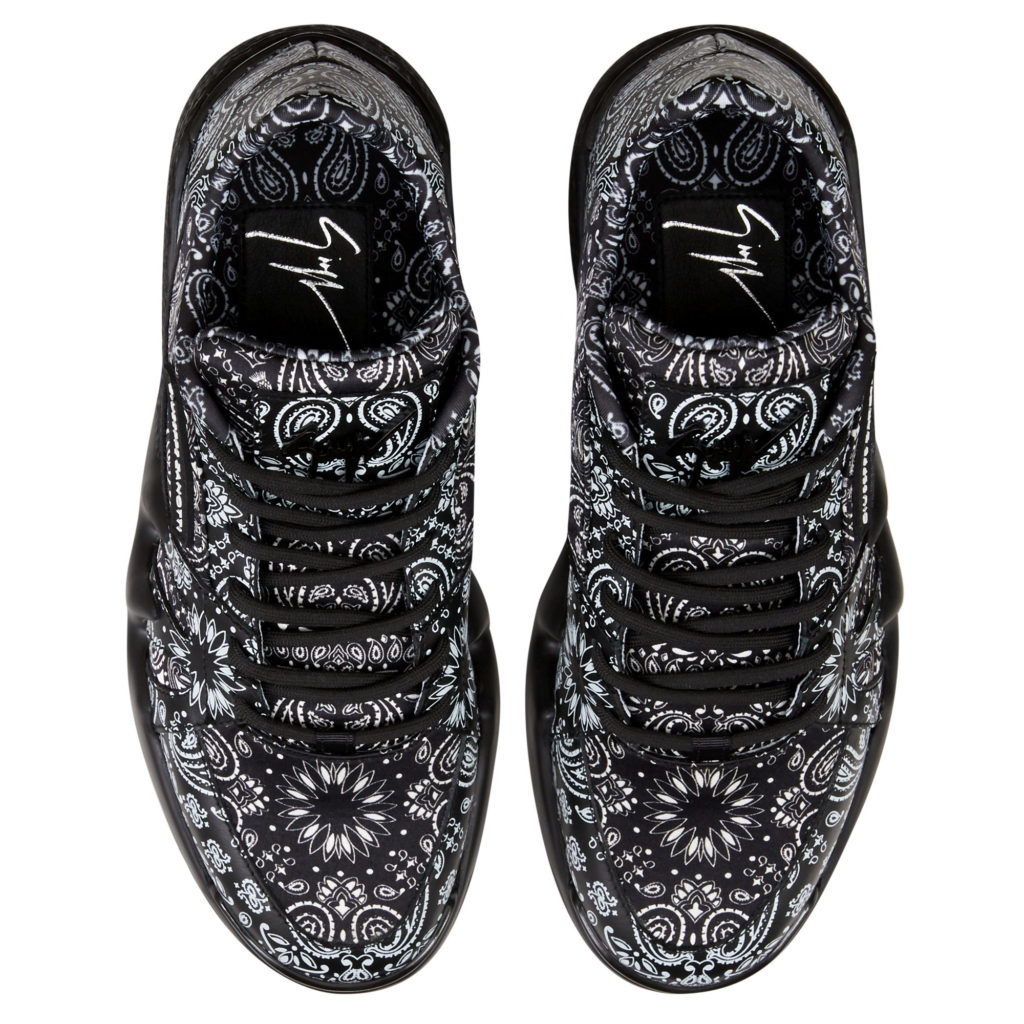 Giuseppe Zanotti TALON Low Top Sneakers Black (82815) (4)