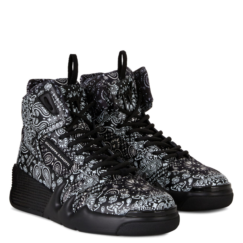 Giuseppe Zanotti TALON Mid Top Black (85047)
