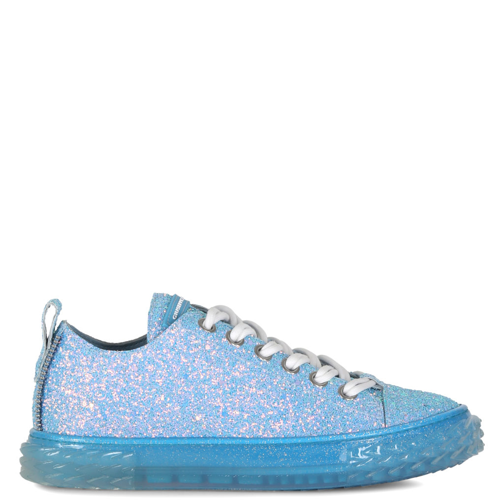 Giuseppe Zanotti BLABBER Low Top Sneakers Blue (84805) (2)