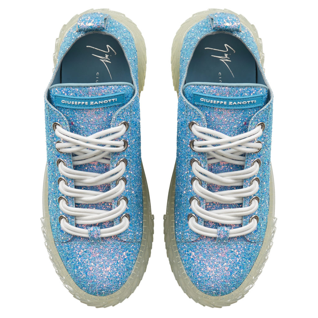 Giuseppe Zanotti BLABBER Low Top Sneakers Blue (84805) (4)