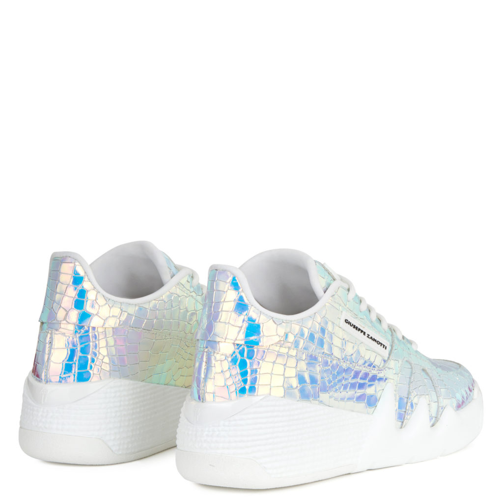 Giuseppe Zanotti TALON Low Top Silver (82887) (3)