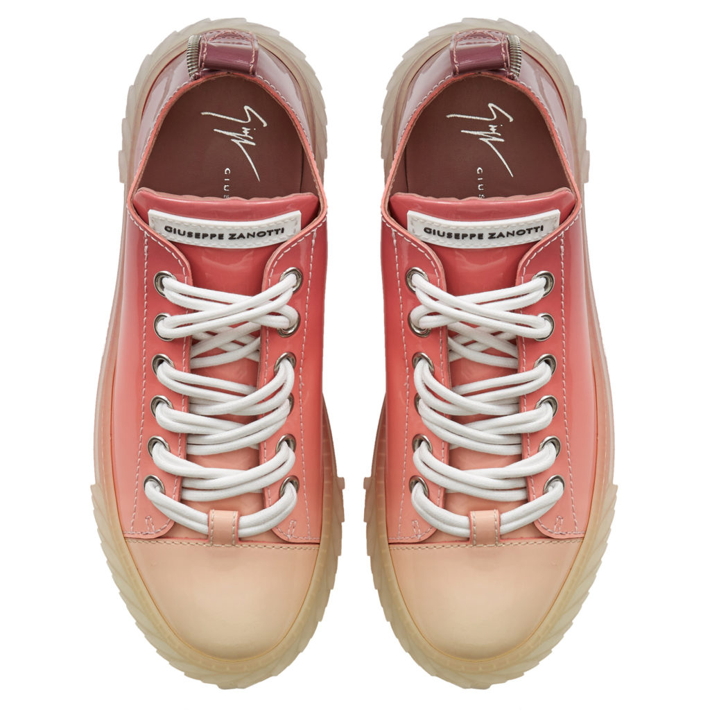 Giuseppe Zanotti BLABBER Low Top Sneakers Red (83183) (4)