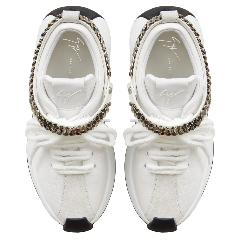 Giuseppe Zanotti GIUSEPPE ZANOTTI FEROX Low Top Sneakers White (83997) (4)
