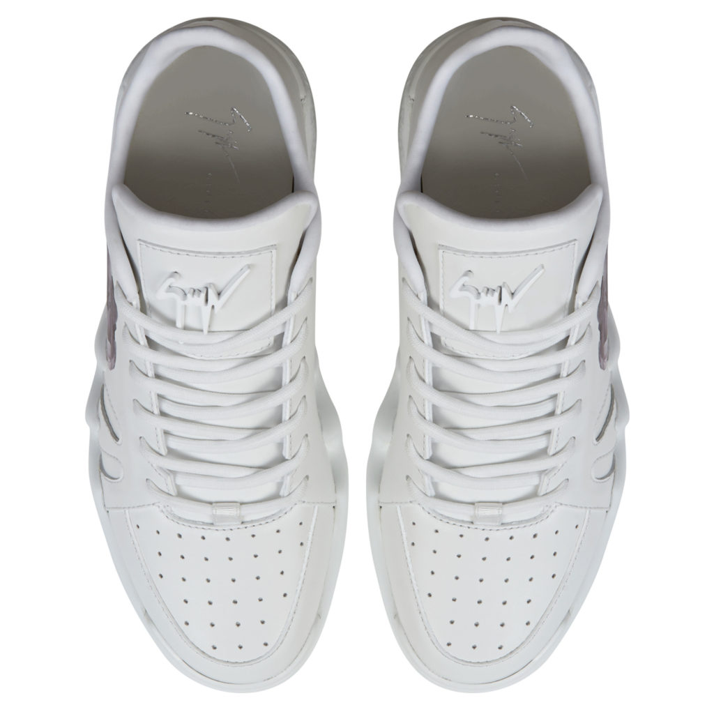 Giuseppe Zanotti FOREVER BLOOM Low Top Sneakers White (86764) (4)