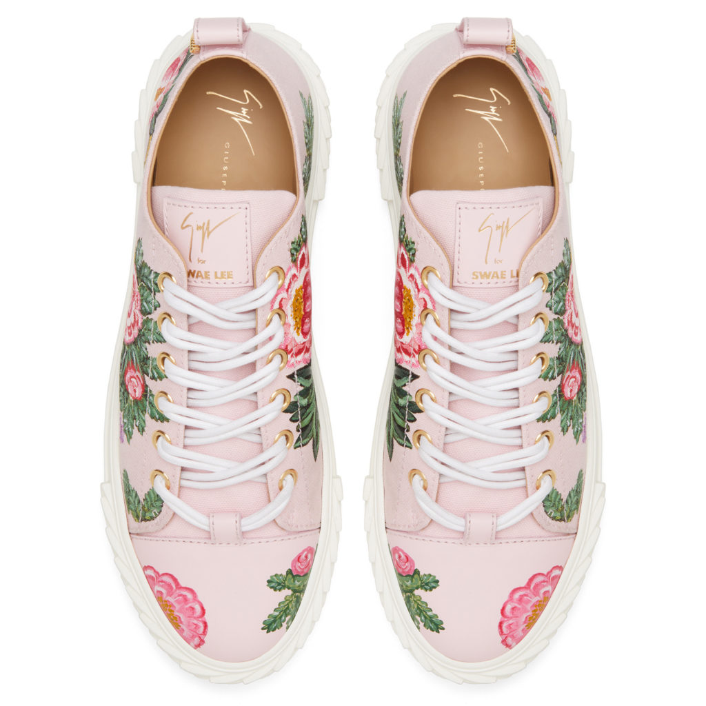 Giuseppe Zanotti GZXSWAELEE Low Top Sneakers Pink (25248) (4)