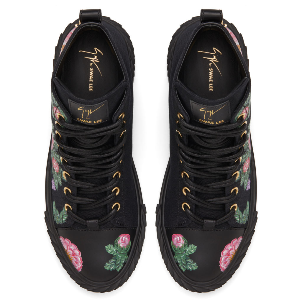 Giuseppe Zanotti GZXSWAELEE Mid Top Black (25263) (4)