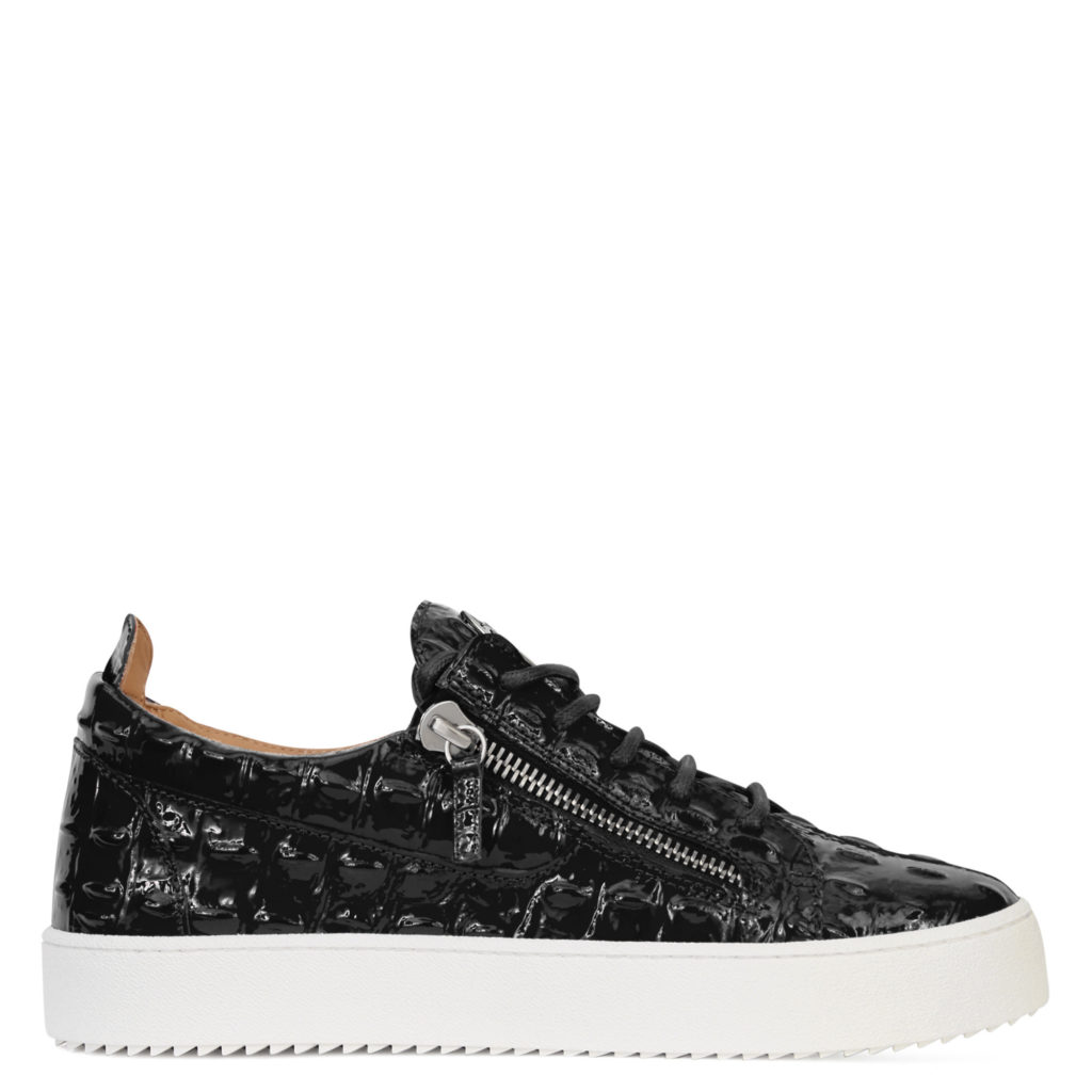 Giuseppe Zanotti FRANKIE Low Top Sneakers Black (74739) (2)